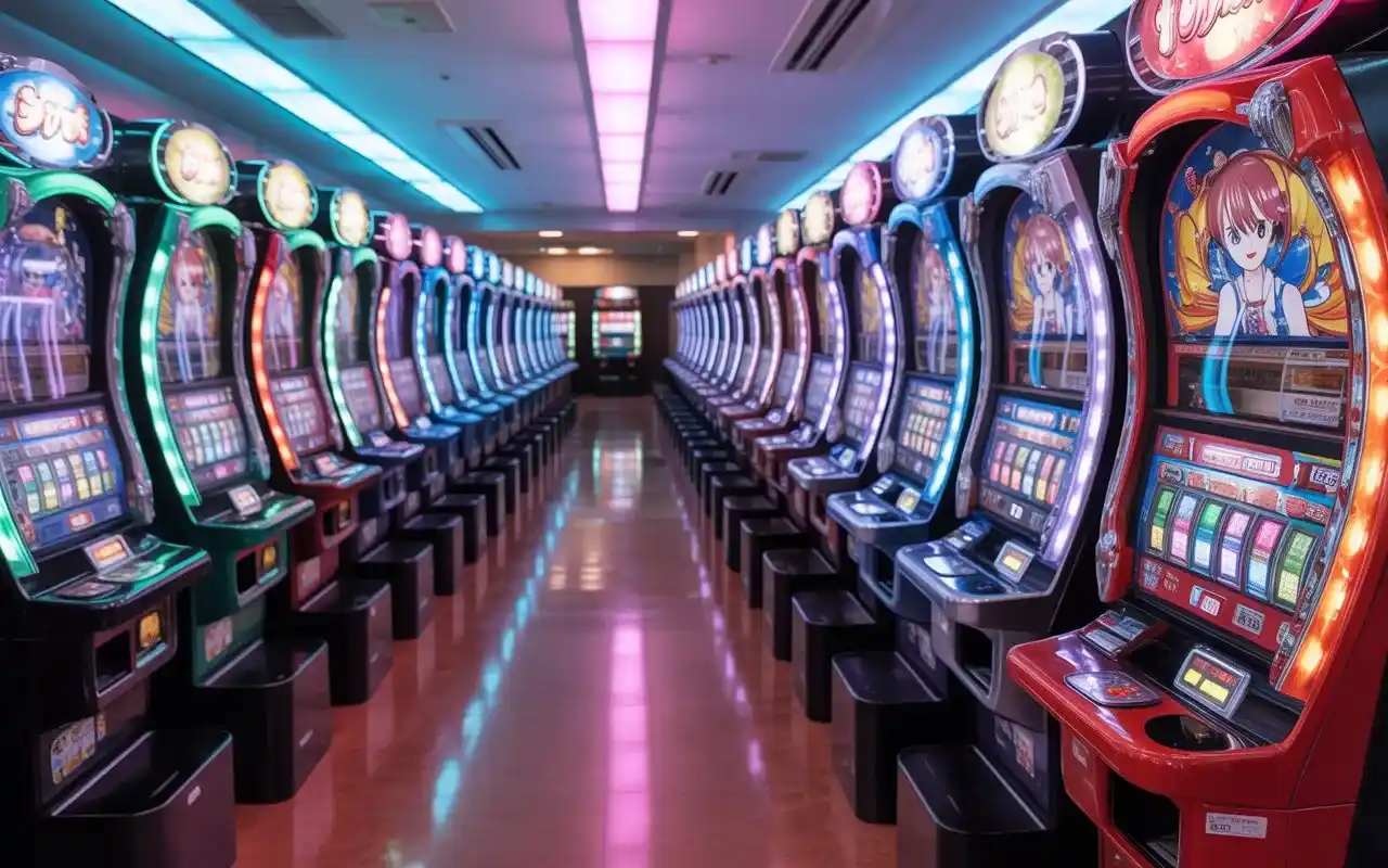 Shinjuku Cosmos Pachinko detail